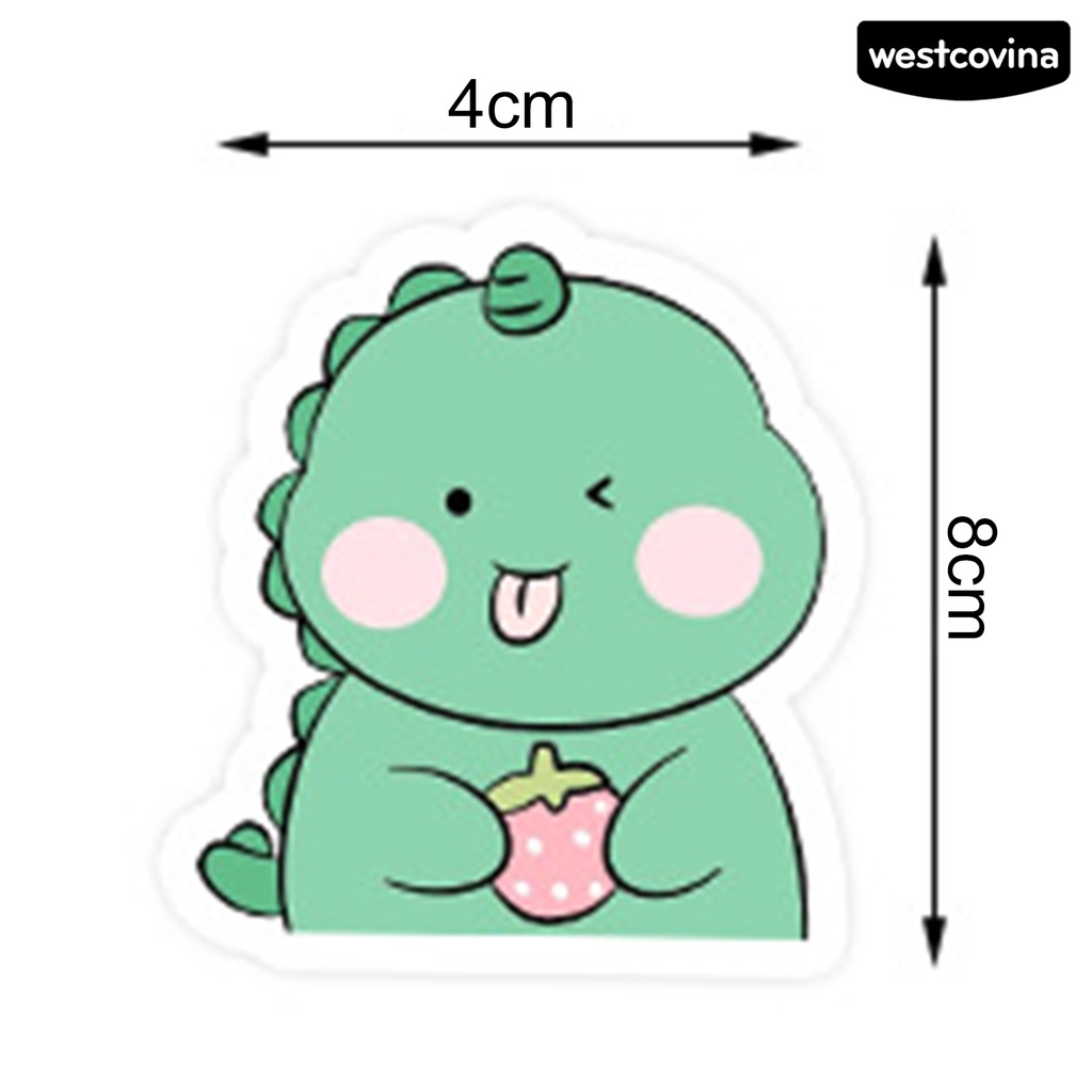 [COD]♪Set 50 Sticker Khủng Long Chống Thấm Nước Dán Trang Trí Thủ Công Cho Bé