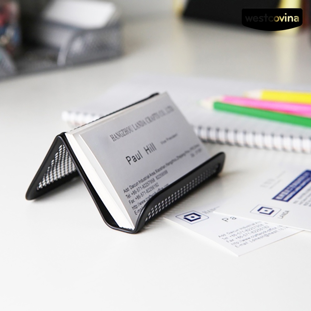 [COD]♪Giá Đỡ Danh Thiếp Màu Trơn Siêu Bền Tiện Dụng Chất Lượng Cao
