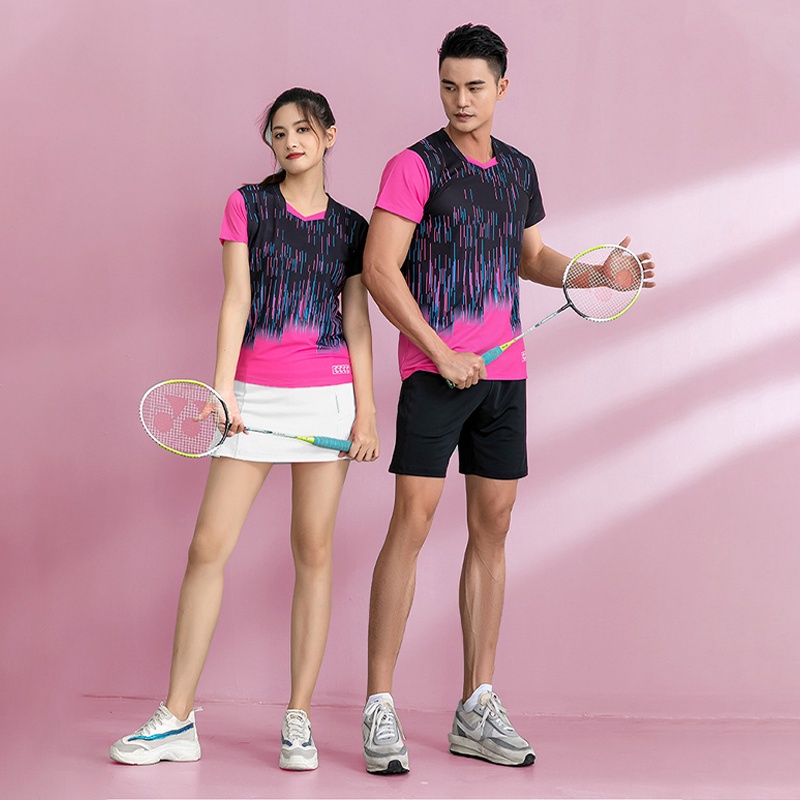 Bộ Quần Áo Chơi Cầu Lông / tennis Yonex 2022 Chất Vải Khô Thoáng Nhanh Cho Nam Và Nữ