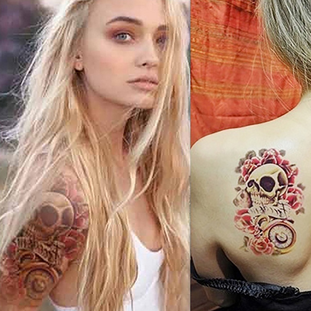 Miếng Dán Chân In Họa Tiết Hoa Và Thú Cưng Cỡ Lớn Độc Đáo