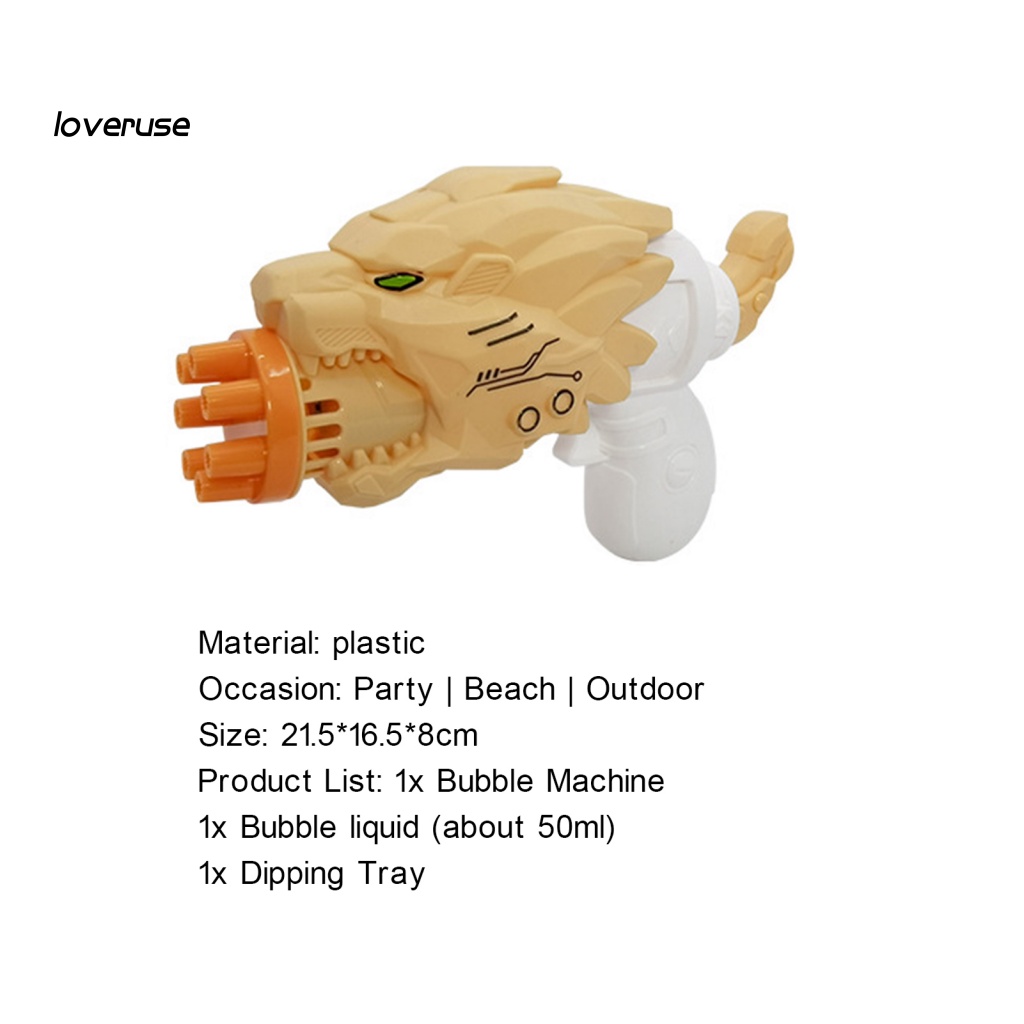 Quạt Phun Bong Bóng Điện Tử Mini Hình Khủng Long Có Đèn LED Phát Sáng Cho Hoạt Động Ngoài Trời