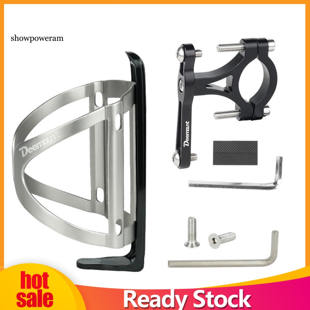 1 Bộ Giá Đỡ Bình Nước Bằng Hợp Kim Nhôm Chịu Lực Cao Cho Xe Đạp