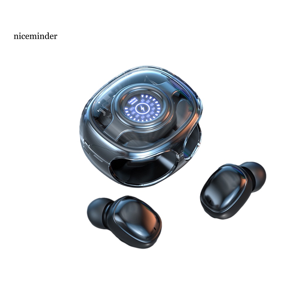 Tai Nghe Nhét Tai NC Bluetooth 5.3 Điều Khiển Cảm Ứng Trong Suốt Có Hộp Đựng