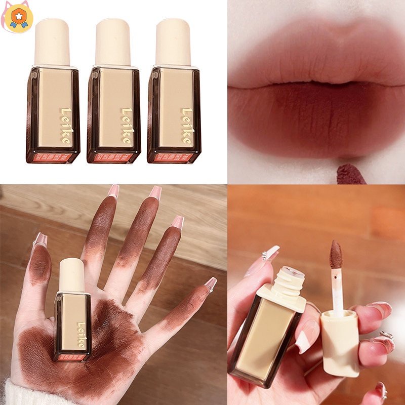 Son Lì Dưỡng Ẩm Chống Thấm Nước Chống Khô Môi Lâu Trôi Mềm Mại HYJP2