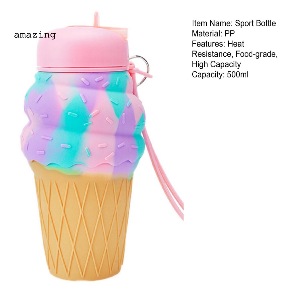 Bình Nước Thể Thao Bằng Nhựa PP Chịu Nhiệt Tốt Tiện Dụng