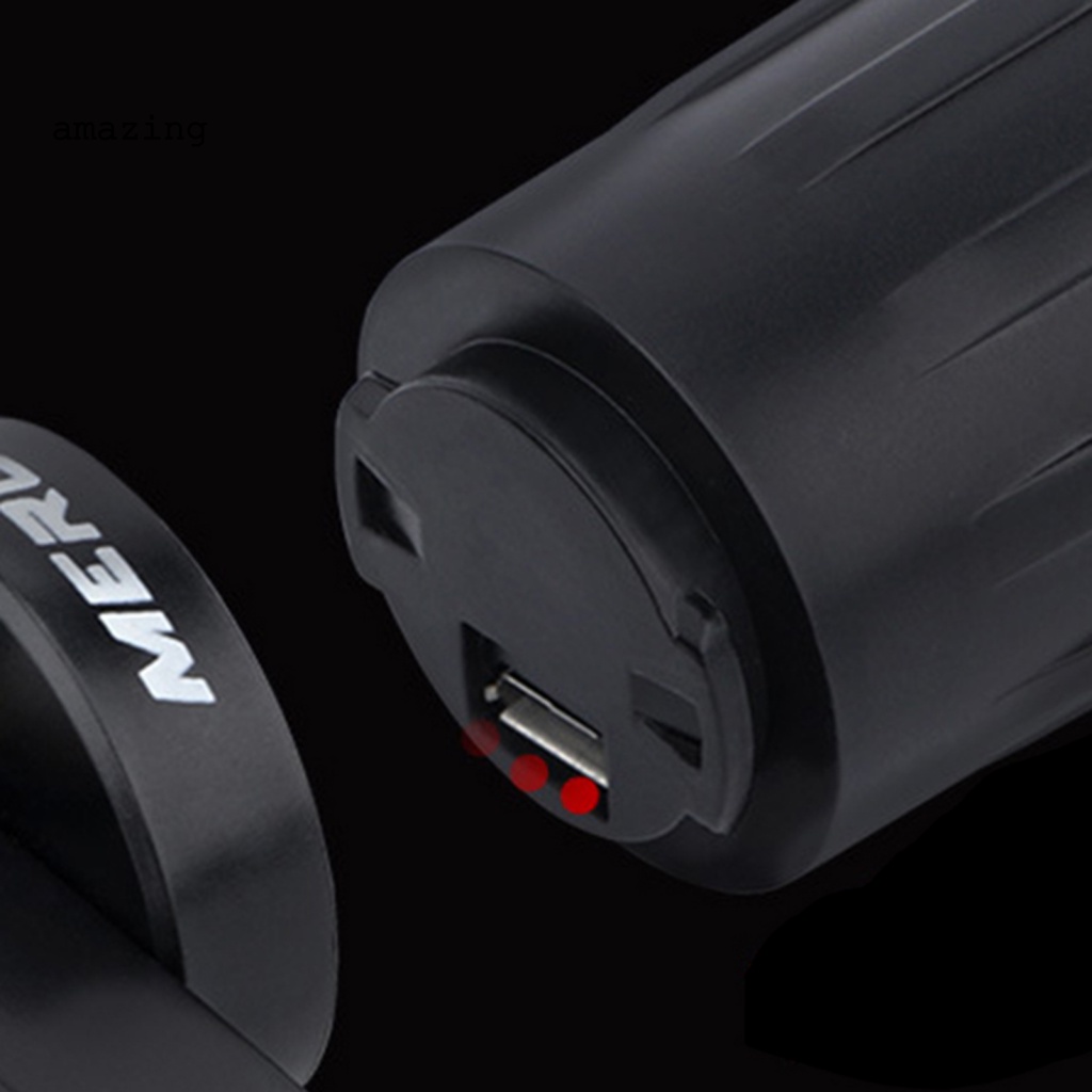 Đèn Gắn Đuôi Xe Đạp Sạc Cổng USB Chống Mài Mòn