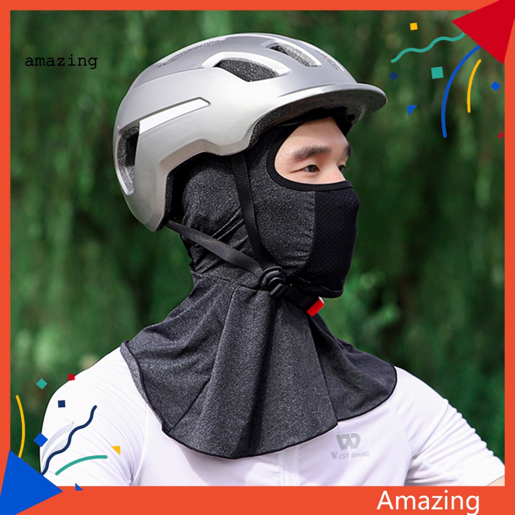 Mũ Trùm Đầu Siêu Nhẹ Mềm Mại Tiện Dụng Khi Đạp Xe / Leo Núi