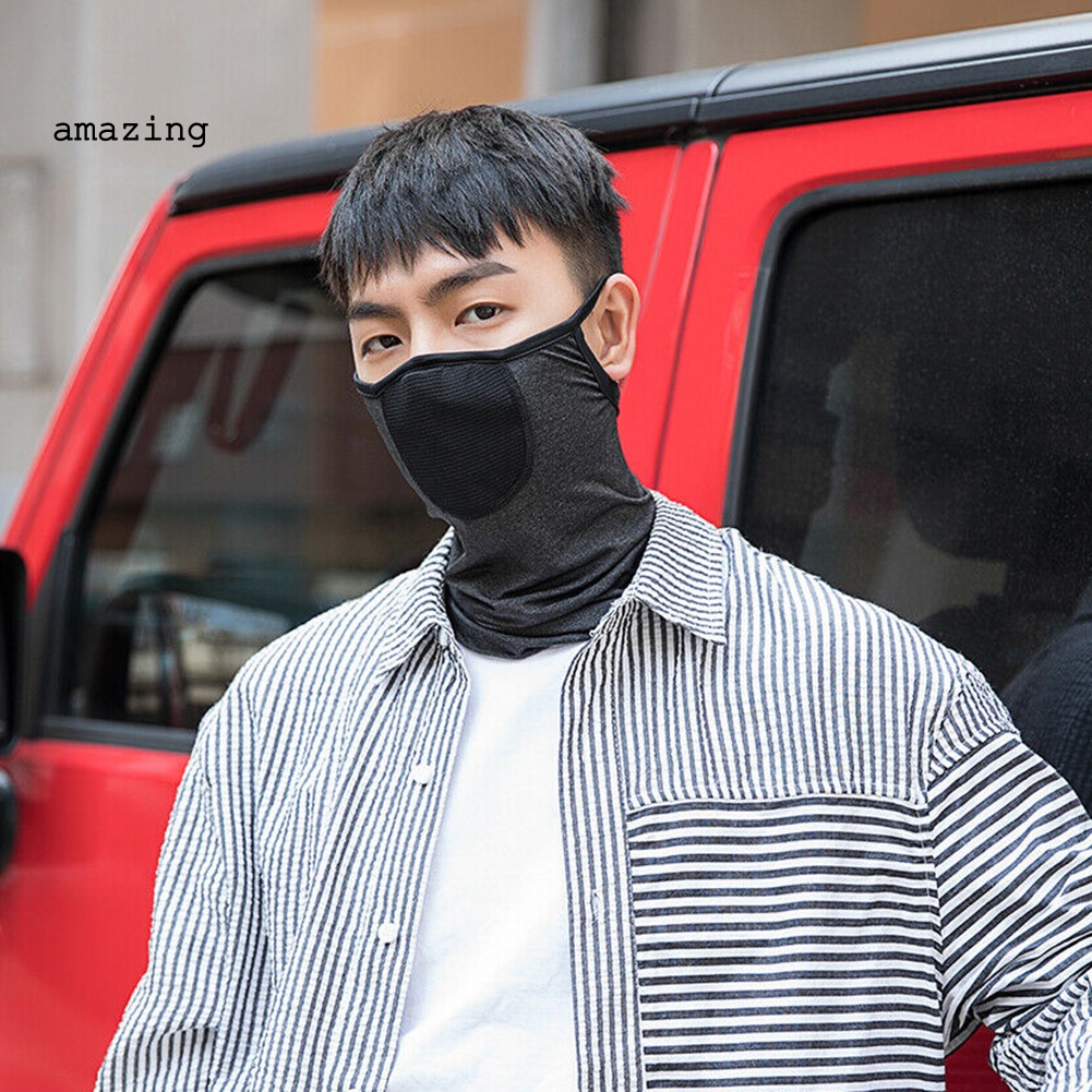 Khăn Choàng Cổ Kiêm Khẩu Trang Mềm Mại Thoáng Khí Kèm Đồ Lọc Tiện Dụng Khi Chơi Thể Thao