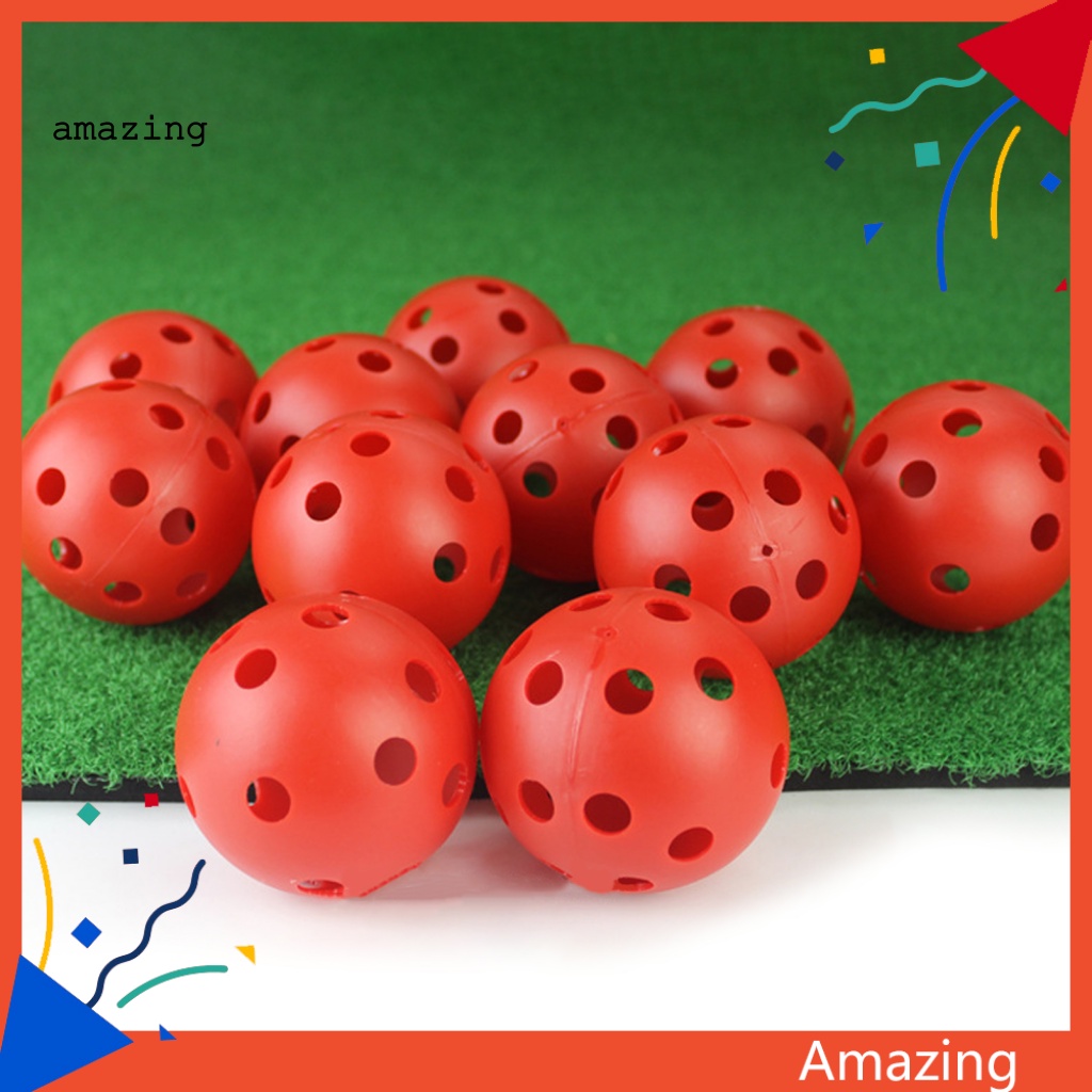 Bộ 5 Quả Bóng Golf Nhựa PE Màu Sắc Thời Trang