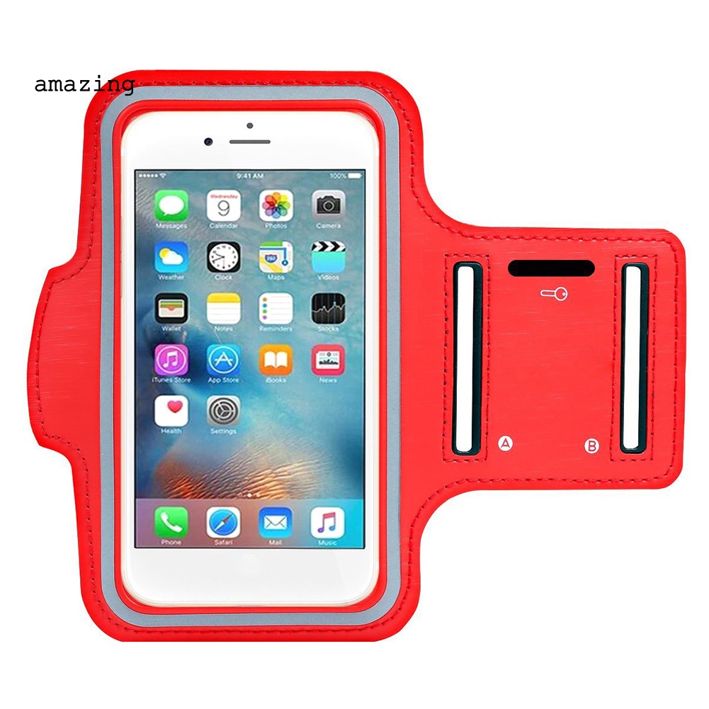 Túi Đựng Điện Thoại Đeo Cánh Tay Dày Dặn Thoáng Khí Tiện Dụng Khi Tập Thể Thao