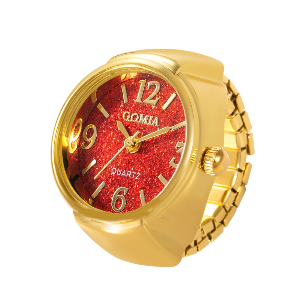 Đồng Hồ Dạng Nhẫn Đeo Tay Phong Cách Vintage Thời Trang Cho Nữ