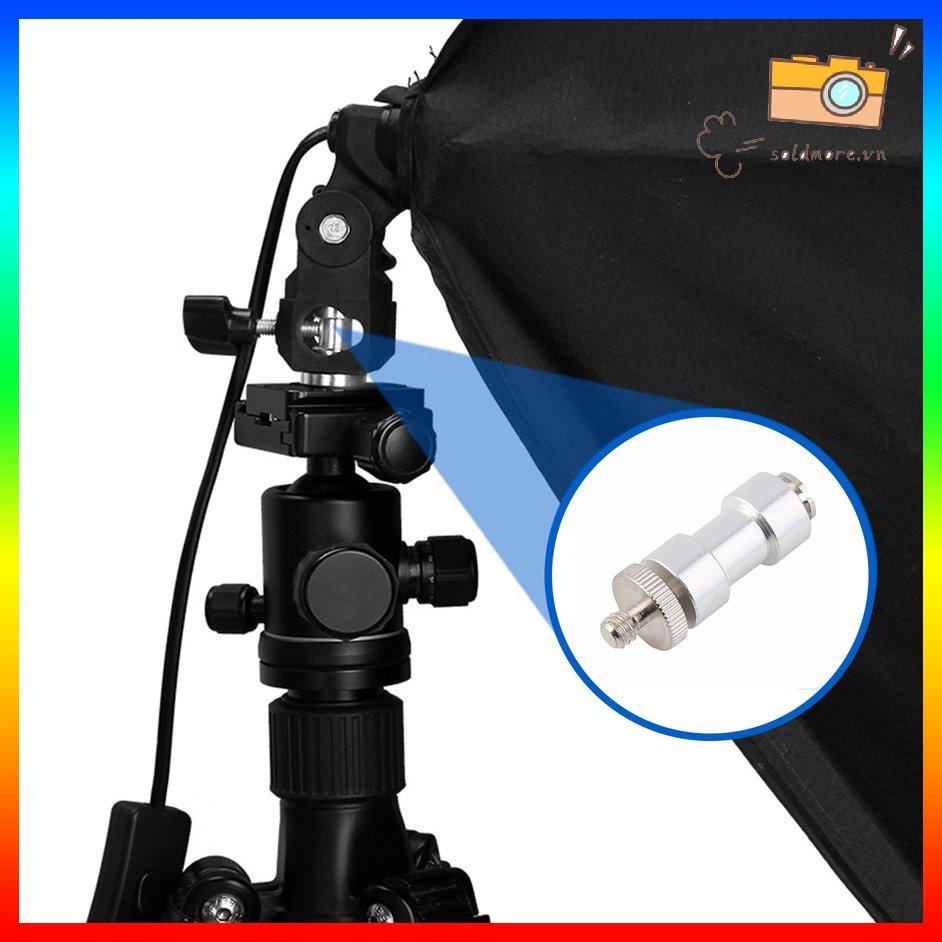 1/4&quot; đến 3/8&quot; Bộ chuyển đổi bộ chuyển đổi giá đỡ chân máy ảnh có ren vít