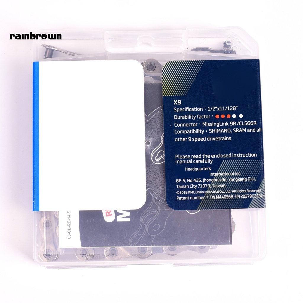 Dây Xích Xe Đạp Leo Núi Siêu Nhẹ 9 / 27 116 Mắt