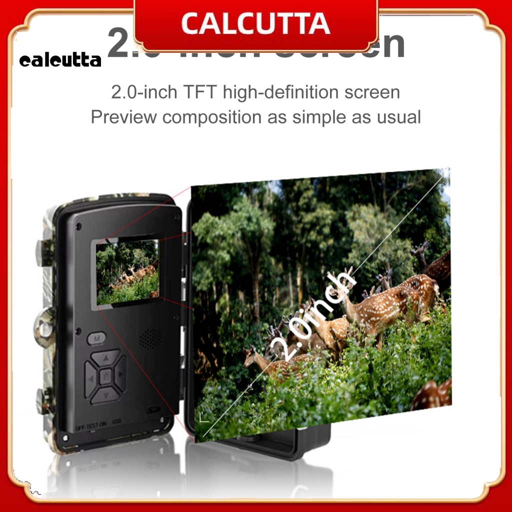 Camera Hồng Ngoại Wildlife Chống Nước IP66 Có Thể Thay Đổi Tầm Nhìn Ban Đêm HD