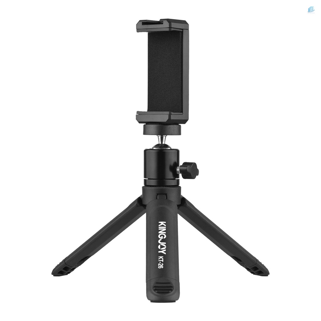 Giá Đỡ Ba Chân Mini Có Thể Xoay Được Kèm Ốc Vít 1 / 4 Inch Cho Điện Thoại Thông Minh / Máy Ảnh / Video / Youtube KINGJOY KT-26