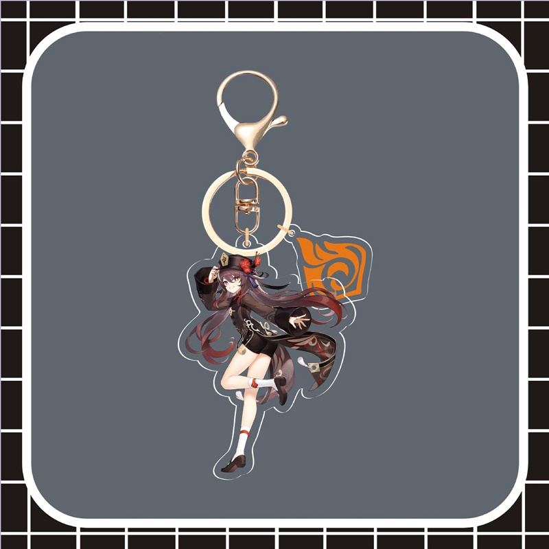 Móc Khóa Hình Nhân Vật Margot Anime Genshin Va Chạm