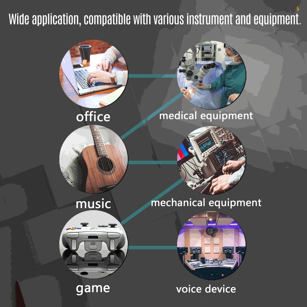 Bàn Đạp Chân USB Điều Khiển MIDI Cắt Ngắn Bằng Giọng Nói Chuyên Dụng Cho Thiết Bị Máy Tính