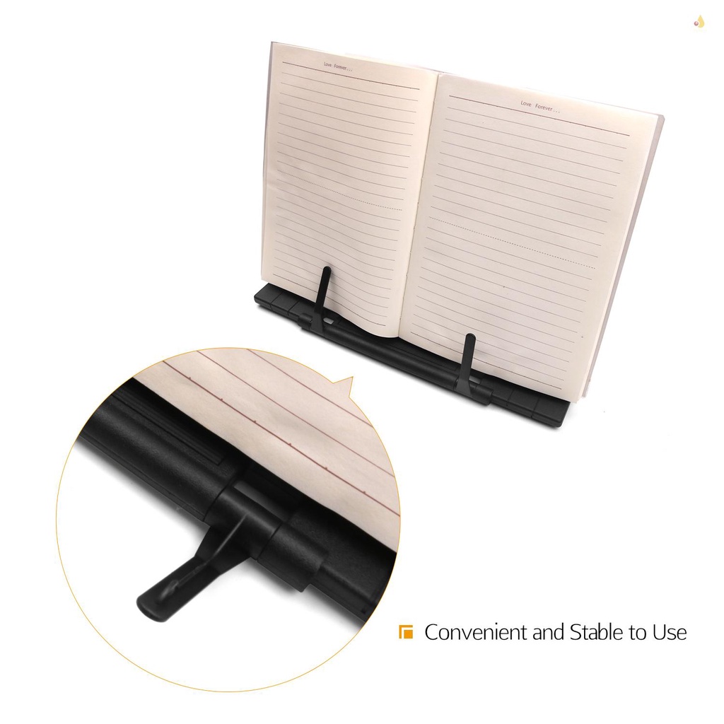 Giá Đỡ Đọc Sách / Máy Tính Bảng Bằng Kim Loại 6 Cấp Độ Tùy Chỉnh Góc Độ Tiện Dụng