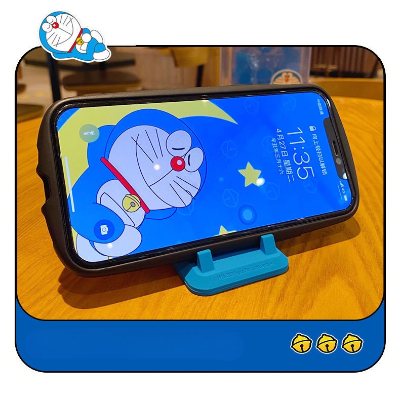 Giá Đỡ Điện Thoại Để Bàn Tùy Chỉnh Hình Doraemon Dễ Thương Dùng Làm Quà Tặng