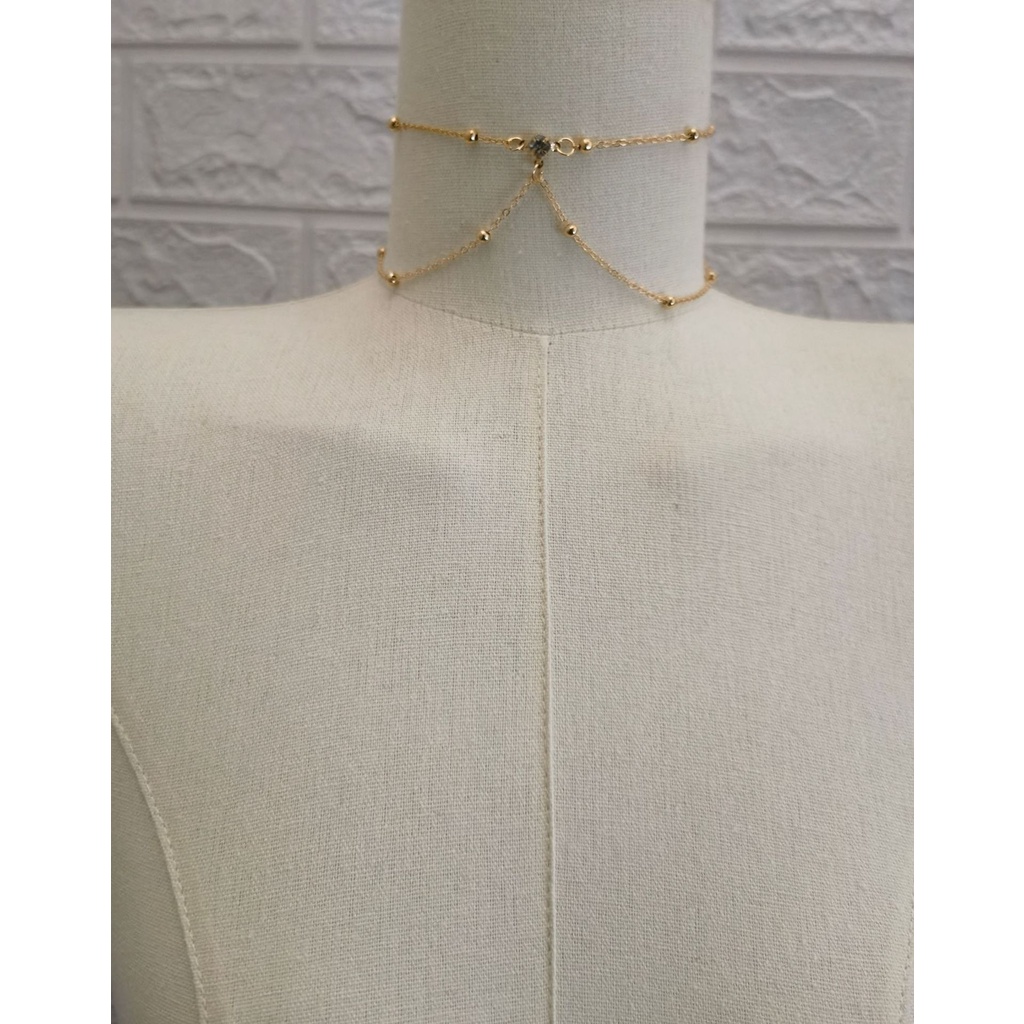 Bikini Mắt Xích Kim Cương Lấp Lánh Gợi Cảm Cho Nữ