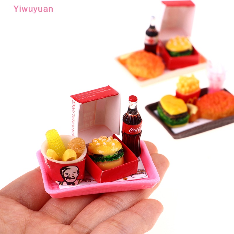 Xô Đựng Khoai Tây Chiên / Burger Mini Bo11 Cho Nhà Búp Bê