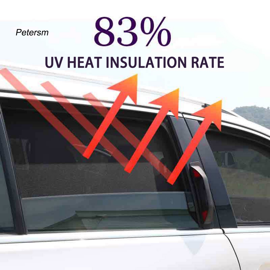 Bộ 4 Tấm Rèm Cửa Sổ Xe Hơi Bằng Nylon Có Nam Châm Cách Nhiệt Cho Mazda CX-5 KE 2012-2017