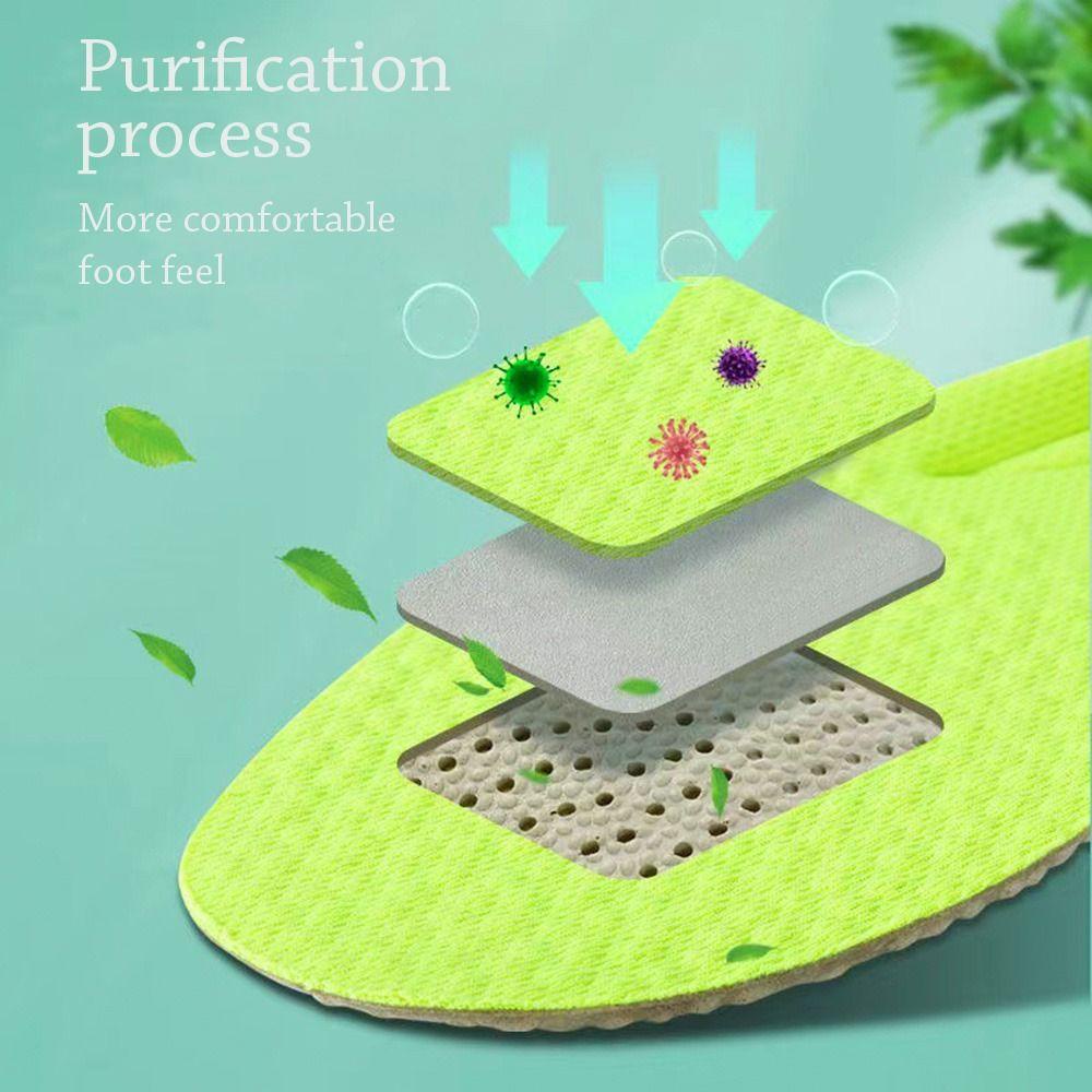 Set 2 cặp đế lót giày thể thao MUVAKO thấm hút mồ hôi chất lượng cao