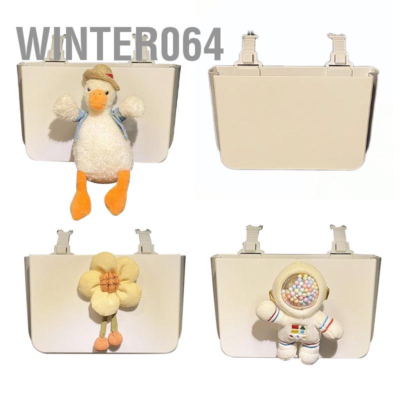 Winter064 Gối Tựa Đầu Ô Tô Túi Treo Nhựa Có Thể Gập Lại Ghế Sau Người Tổ Chức Nhẹ Bảo Quản Rác