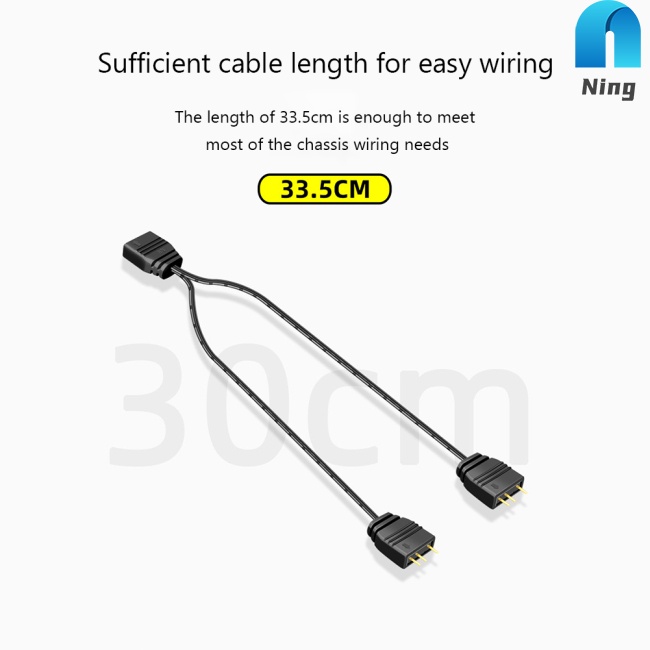 Dây Cáp Nối Dài Cổng Quạt 5v 3-pin ARGB Chuyên Dụng Cho Bo Mạch Chủ ARGB