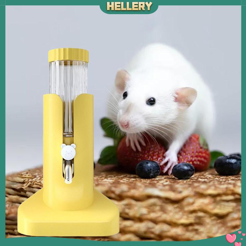 Bình Nước Di Động Kèm Giá Đỡ Có Thể Điều Chỉnh Chống Bụi Cho Hamster / Vẹt