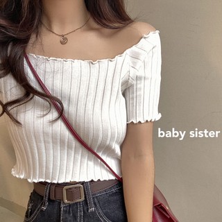 Áo Thun Tay Ngắn Lệch Vai Phong Cách Hàn Quốc Thời Trang Mùa Hè Cho Nữ AC0163