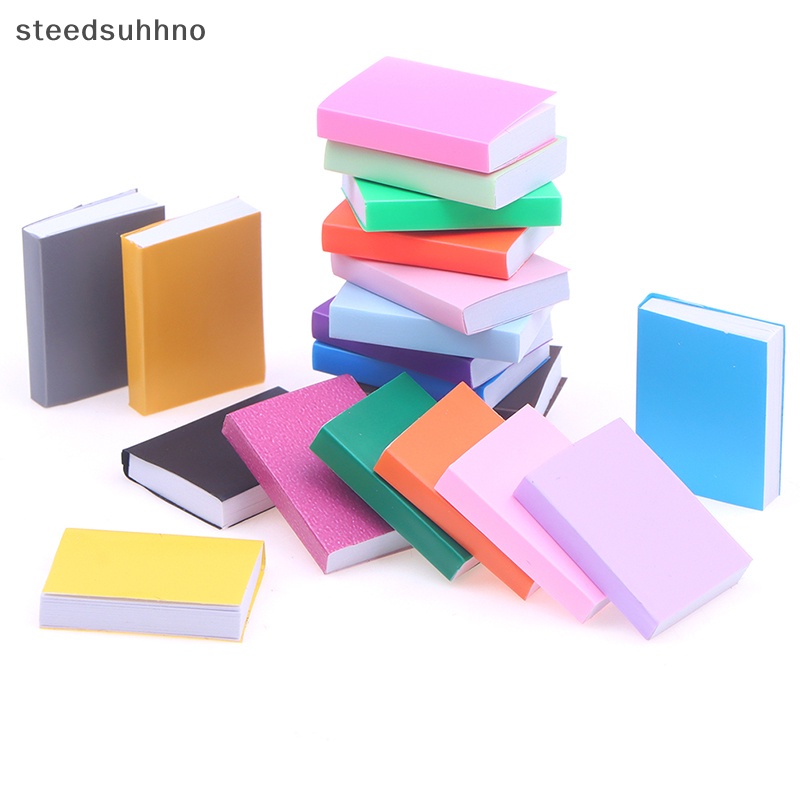 Set 4 Mô Hình Cuốn Sách Mini Dùng Để Trang Trí Nhà Búp Bê hhno