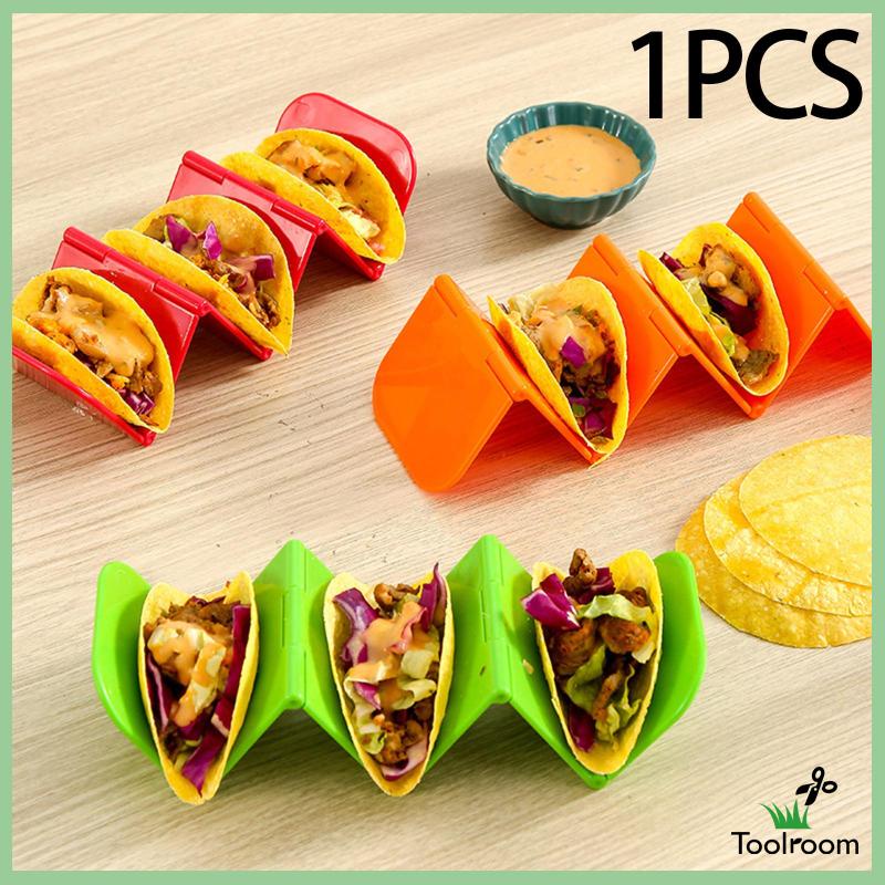 Giá Đỡ Trưng Bày Bánh Taco / Bánh Kếp Kiểu Mexico Độc Đáo Tiện Dụng Cho Nhà Bếp