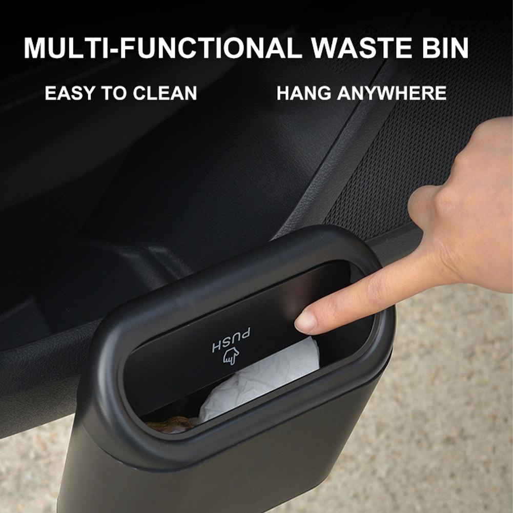 Thùng Rác Gắn Cửa Xe Hơi Đa Năng B0W6 Tiện Dụng
