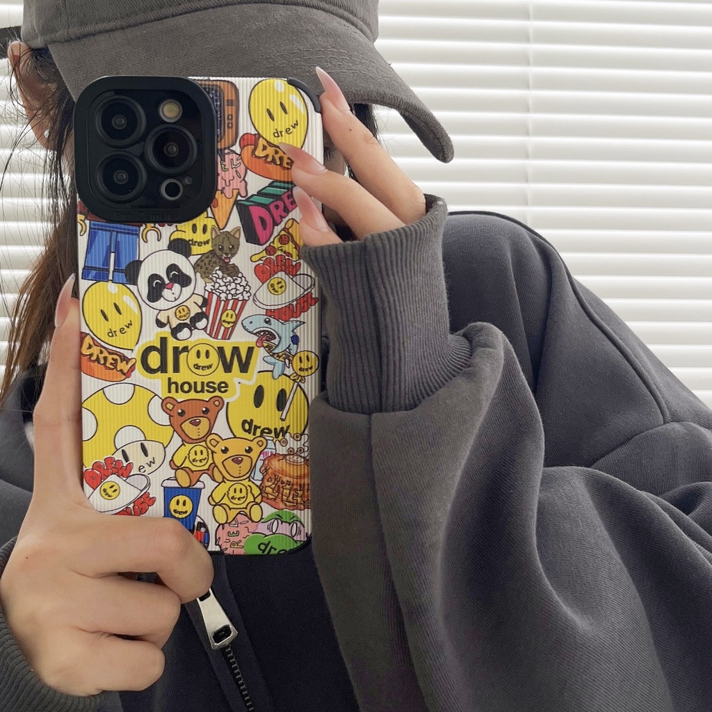 Ốp Điện Thoại tpu Dẻo Họa Tiết Đôi Mắt Thiên Thần Độc Đáo Chống Rơi Cho iPhone 14 13 12 11 Pro Max XS XR 7 8 Plus