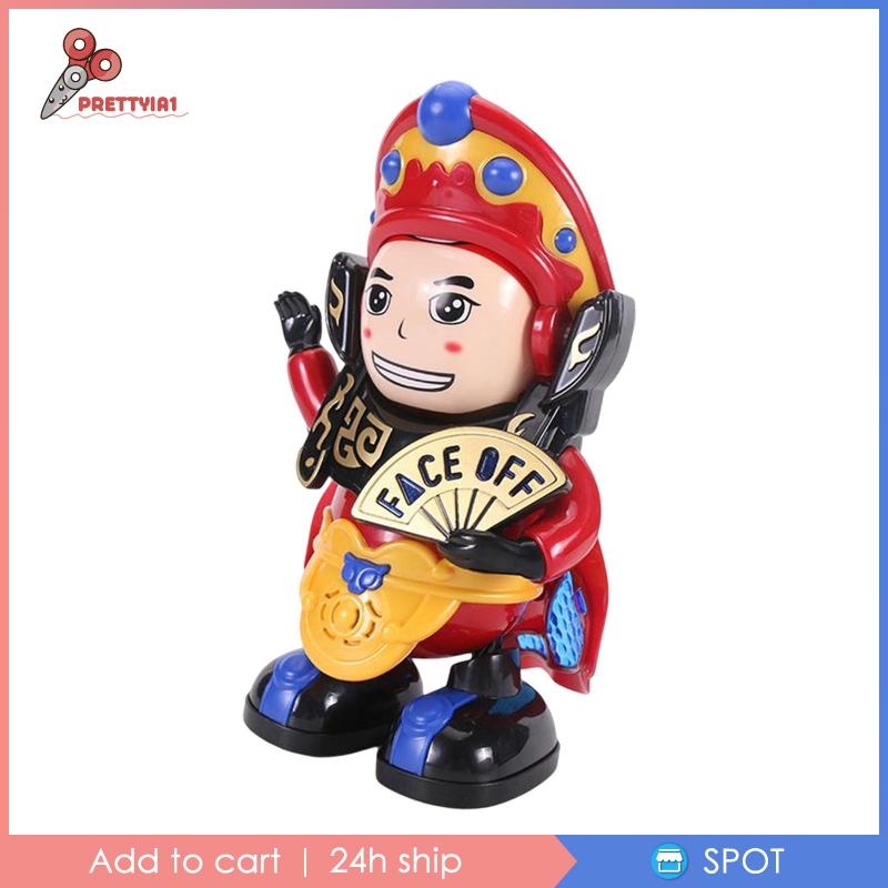 [Prettyia1] Búp Bê Đồ Chơi Truyền Thống Trung Hoa Thay Đổi Khuôn Mặt Cho Bé