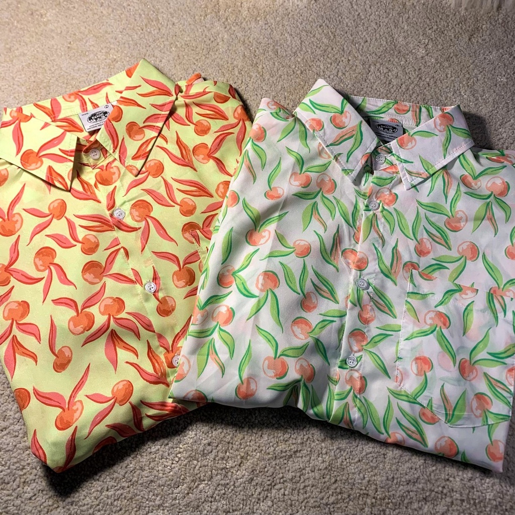 NRVP Áo Sơ Mi Nữ Ngắn Tay In Họa Tiết Độc Đáo Phong Cách Hàn Quốc Mới