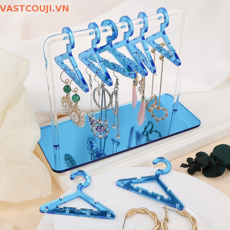 1 Bộ Giá Treo Bông Tai / Trang Sức Trang Trí Nhà Búp Bê 1: 12