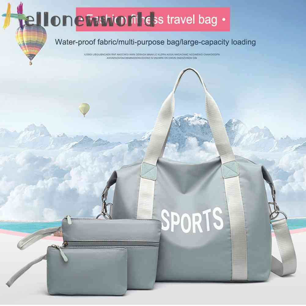 Bộ 3 Túi Xách Thể Thao Cỡ Lớn Thời Trang Cho Nữ