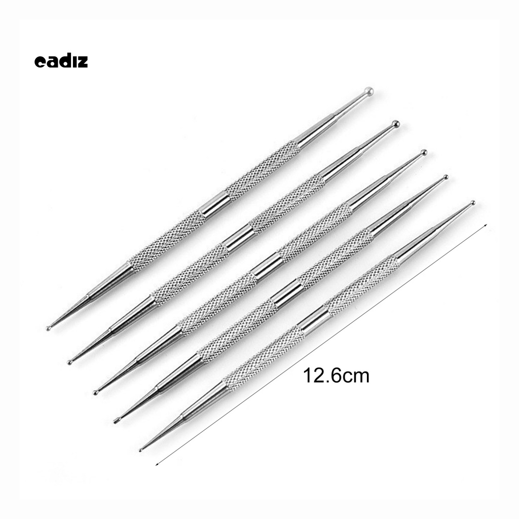 Set 5 Mũi Khoan Hai Đầu Dùng Trang Trí Móng Nghệ Thuật