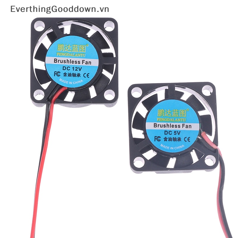 Everthinggooddown Mới Bảng Mạch Quạt Tản Nhiệt Mini Cho 2507 2CM USB 5v 12V 25X25X7MM 2507 vn