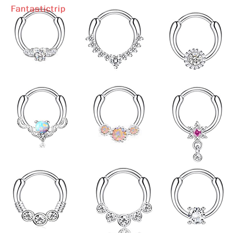 1 Khuyên Mũi / Môi Hình Xoắn Ốc Thời Trang Cho Nam Nữ