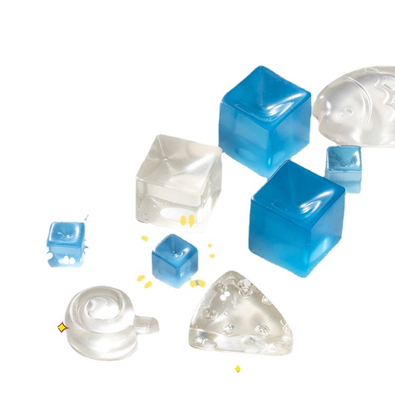 Đồ Chơi BóP Squishy HìNh Quả BóNg 3D BằNg Silicon, GiúP GiảM Stress