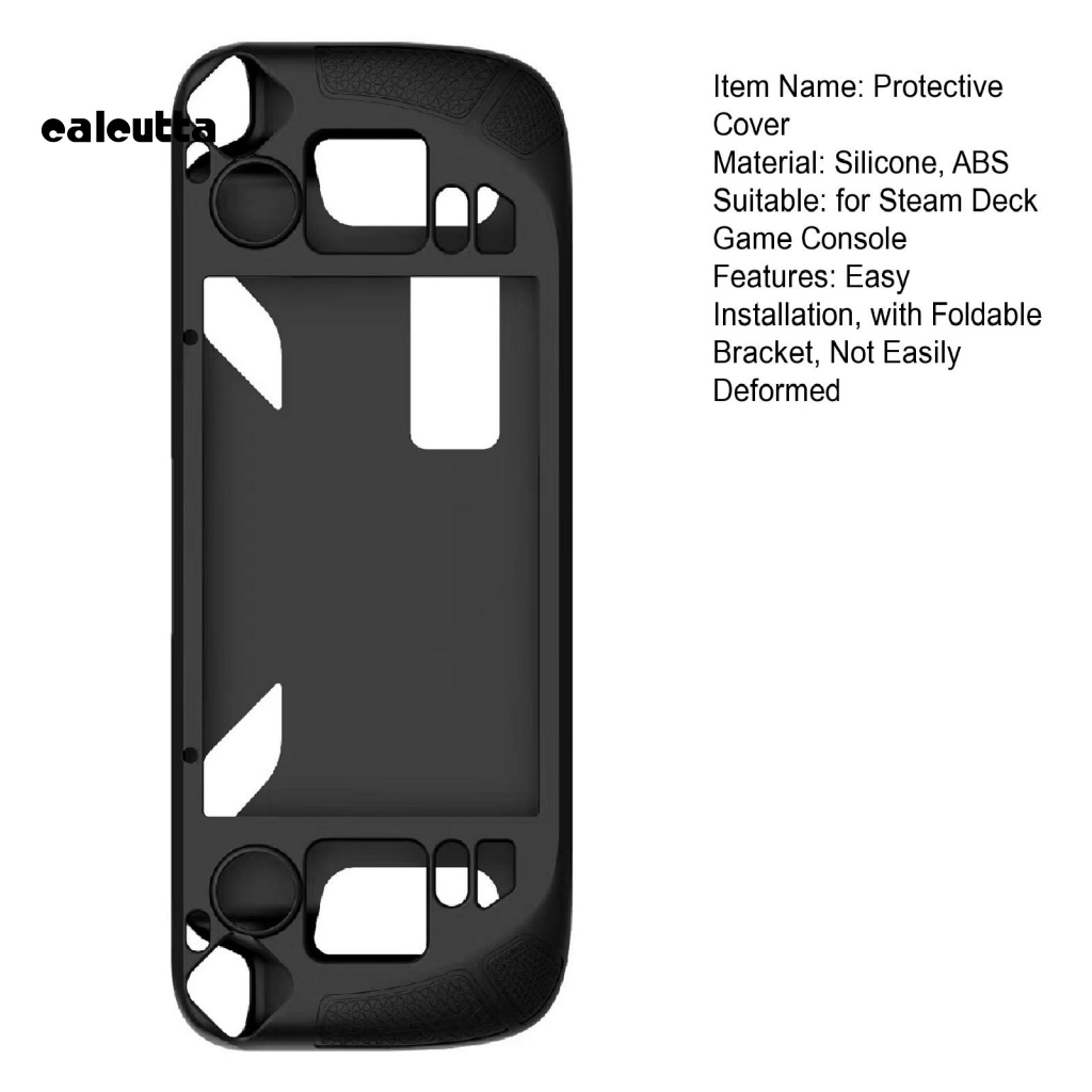 Vỏ Bọc Máy Chơi Game Cầm Tay Bằng Silicon Chống Trầy Chống Trượt Có Giá Đỡ Có Thể Gập Lại