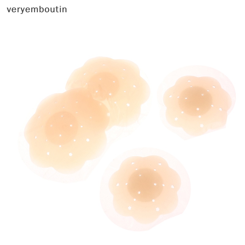 Miếng Dán Ngực Bằng Silicone Vô Hình Thoáng Khí Có Thể Tái Sử Dụng