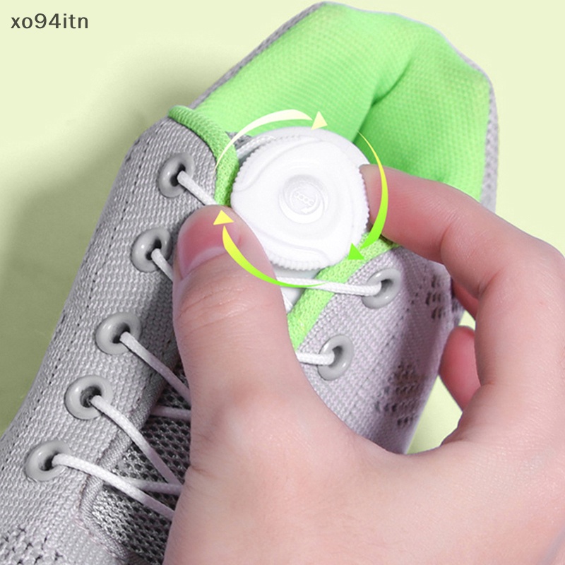 1 Cặp Dây Buộc Giày Co Dãn Không Cần Buộc