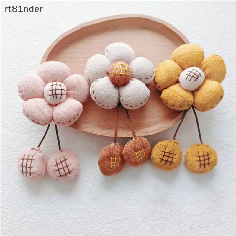 Rt 1 Phụ Kiện Cài Áo Hình Hoa Hướng Dương Vải Dễ Thương DIY