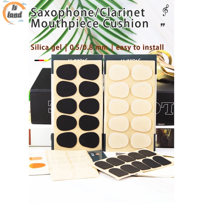 Set 10 Miếng Đệm Silicone Bảo Vệ Miệng Kèn Saxophone