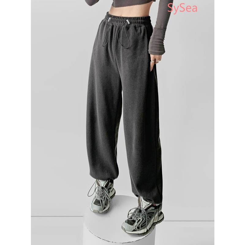 Quần ống rộng Ôm Dáng Phong Cách Mỹ Quyến Rũ Cho Nữ