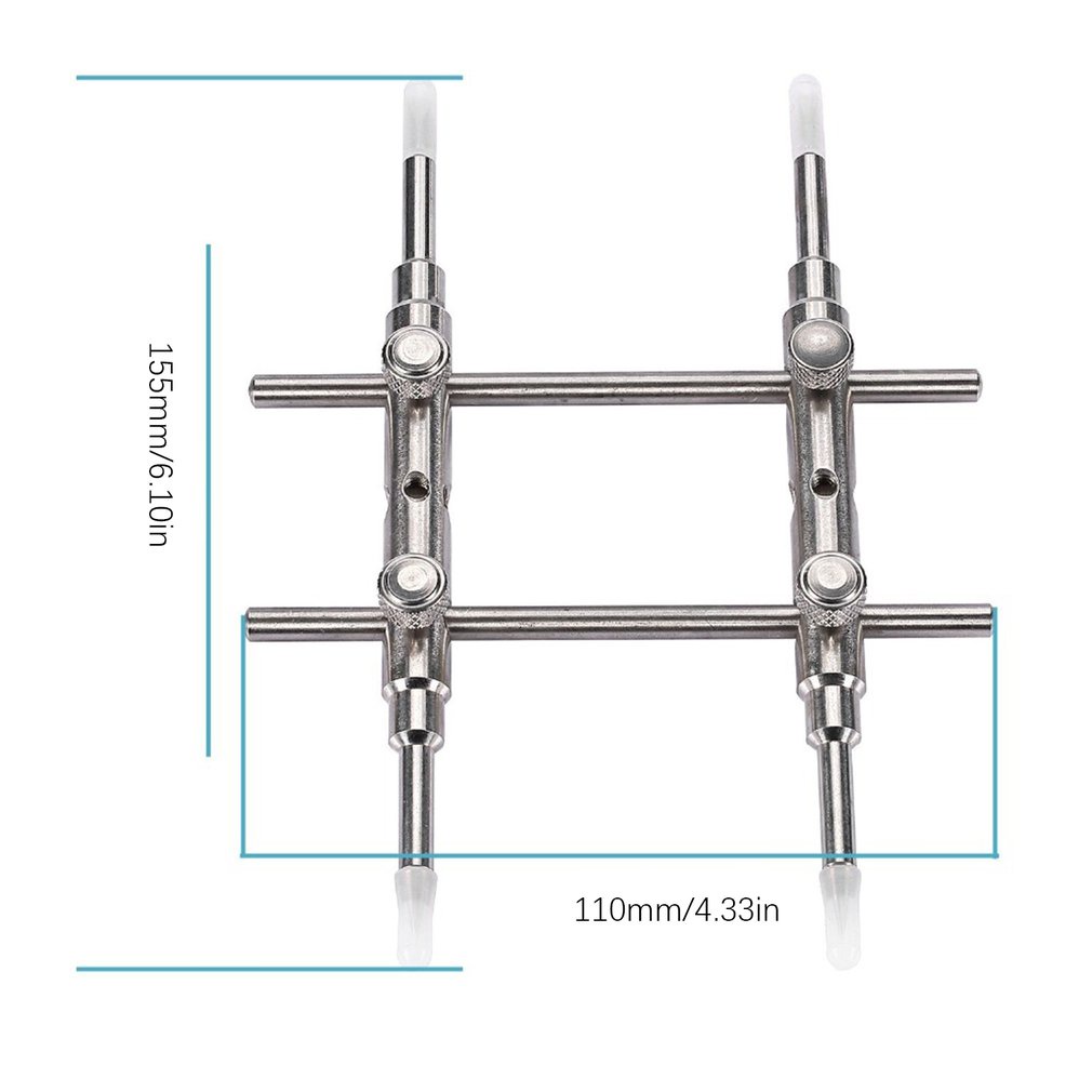 Stainless Steel Camera Lens Repair Spanner Wrench Opening Tool Set Disassemble The Range From 25Mm To 130Mm [Q/2]